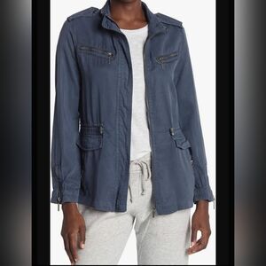 Max Jeans Utility Jacket in Navy, BNWT, Size M